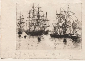 Segelboote, Venedig, 1880