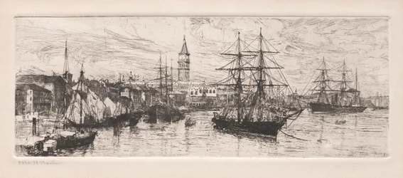 Schifffahrt und der Dogenpalast, 1888