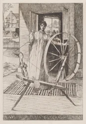 Am Spinnrad