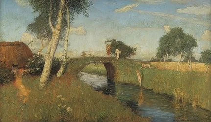 Sommer am Moorkanal