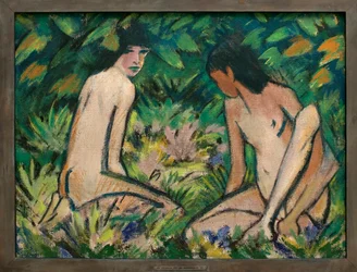 Junge Mädchen in der Natur