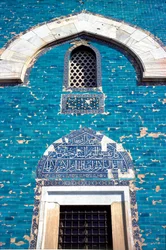 Ansicht des Portals des Grünen Mausoleums