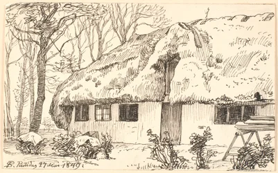 Reetgedecktes Bauernhaus auf Læsø