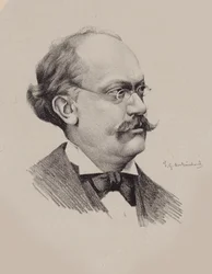 Porträt des Komponisten Charles Lecocq