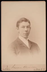 Porträt von Ira Warren Dennison, zwischen 1891 und 1893