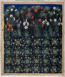 Garten (Aus: Regia Carmina von Convenevole da Prato)