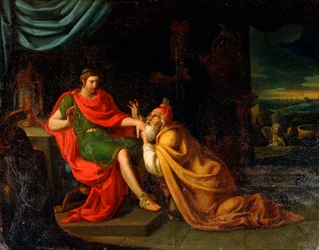 Priamos und Achilles, 17. Jahrhundert
