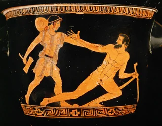 Theseus und Prokrustes