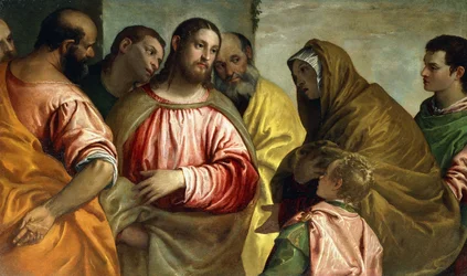 Christus und die Witwe von Nain, ca. 1550-55