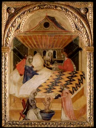 Die Geburt des heiligen Nikolaus von Myra
