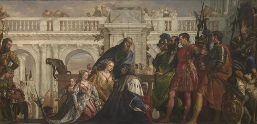 Die Familie des Darius vor Alexander, um 1565