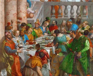 Das Hochzeitsfest zu Kana (Detail)