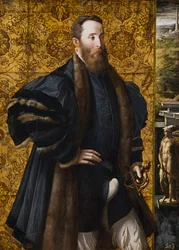 Porträt von Pier Maria Rossi di San Secondo (1504-1557)