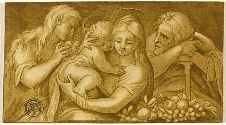 Heilige Familie mit Maria Magdalena