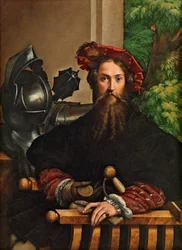 Porträt von Galeazzo Sanvitale, 1524