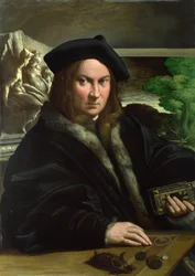Porträt eines Sammlers, ca. 1523