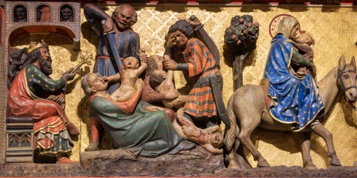 Innenraum von Notre Dame de Paris, 2024