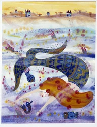 Meerjungfrau (Illustration von Patrizia La Porta)