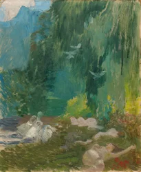 Die Siesta, ca. 1890-1920