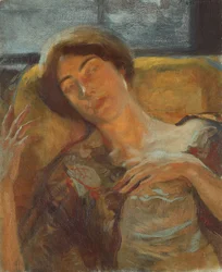 Frauenkopf, ca. 1890