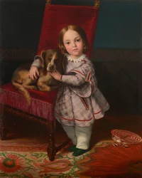 Porträt von Vittoria Balze, 1845