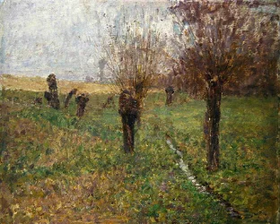Sommerlandschaft bei Goppeln