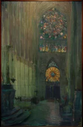 Innenansicht Kathedrale Reims