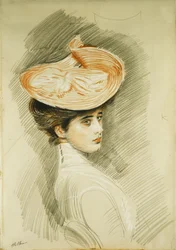 Porträt einer Dame, vermutlich Madame Helleu