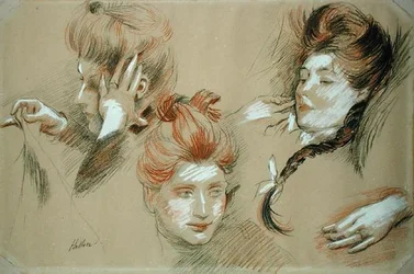 Studie von Frauen