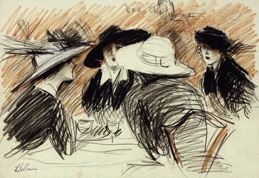 Vos Chapeux: Damen im Ritz, New York