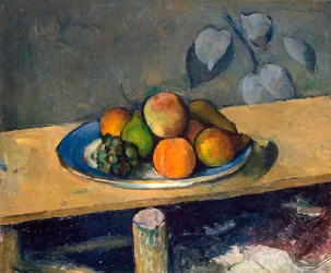 Äpfel, Birnen und Trauben, 1879-1880