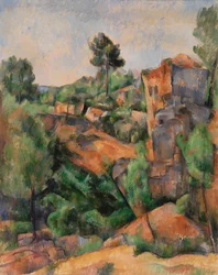 Bibémus-Steinbruch Carrière de Bibémus, ca. 1895