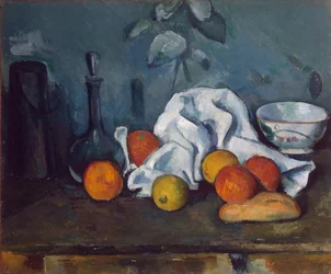 Milchkanne, Karaffe und Schale