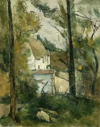 Haus in den Bäumen, Auvers; Maison Dans Les Arbres, Auvers, 1879