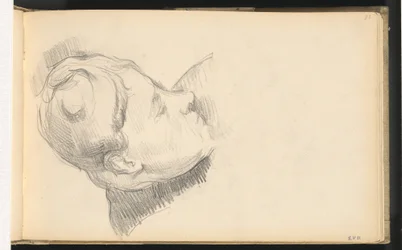 Madame Cézanne mit gesenktem Kopf