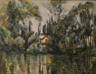 Haus am Ufer der Marne