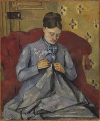 Porträt der Frau des Künstlers, 1877