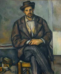 Sitzender Bauer