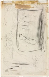 Skizze von Madame Cézanne (verso)