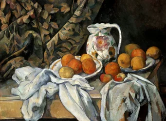 Stillleben mit Draperie, ca. 1895