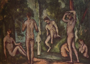 Die Badenden