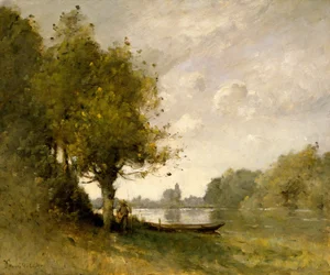Ein Teich in der Nähe von Nangis (1880-95)