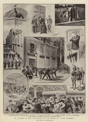 M. Guerin in der Enge, Vorfälle der Belagerung von Fort Chabrol