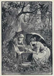 Illustration zu Anna Karenina: Der Sturm im Kolok-Wald