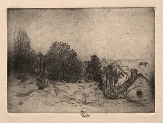Sechs Radierungen: Vesnots, Auvers an der Oise