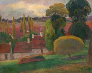 Ein Bauernhof in der Bretagne, ca. 1894