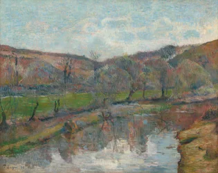 Landschaft in der Bretagne, 1888