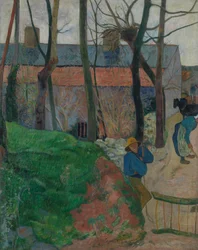 Häuser in Le Pouldu