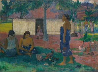 No te aha oe riri Warum bist du wütend, 1896