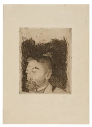 Porträt von Stéphane Mallarmé